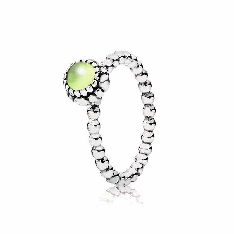 Pandora Birthday Blooms Ring August Outlet NZ, Sterling Silver (962451-EGH)